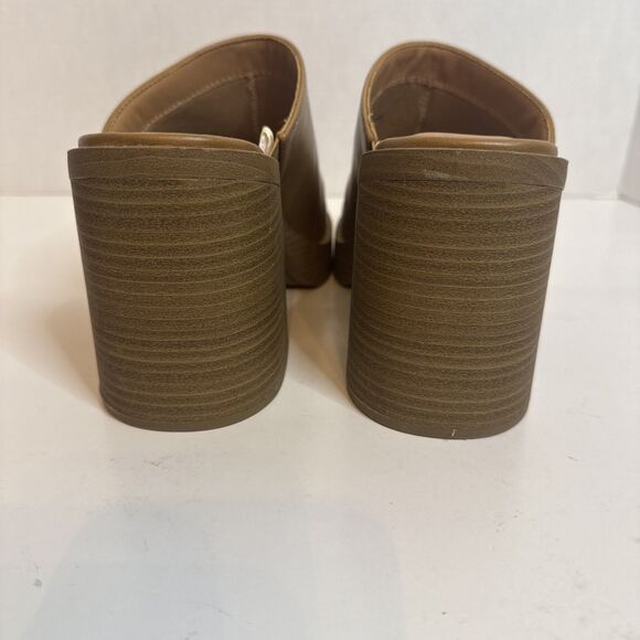 Universal Thread 9.5 Chunky Platform Mules Festival Y2K Boho Indie Slip‎ On - Picture 3 of 10